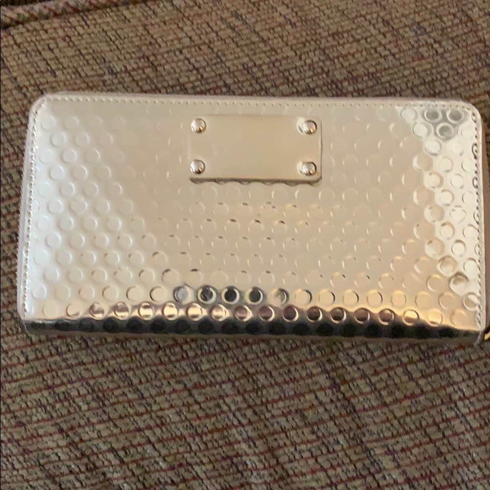 Kate spade gold wallet